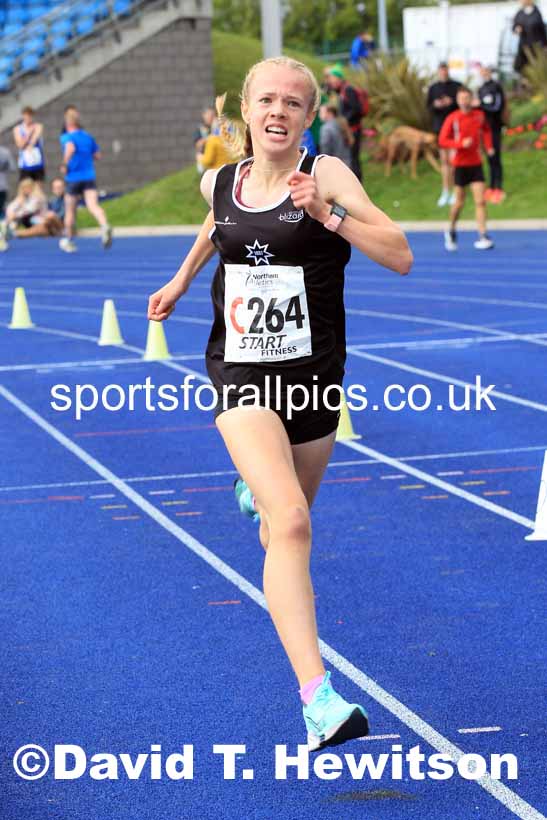 Womens under-17s 2022 Northern Road Relays, SportsCity, Manchester. Photo: David T. Hewitson/Sports for All Pics